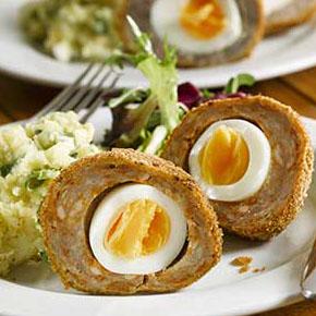Chorizo Scotch Eggs
