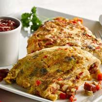 Chorizo, Onion &amp; Pepper Omelette | Bidfood