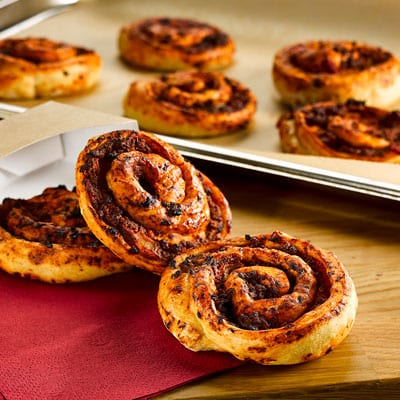 Bolognaise Pin Wheel Recipe | Bidfood