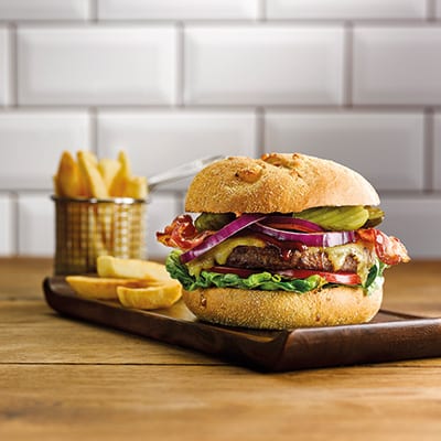 Classic American burger recipe | Bidfood