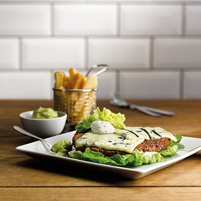 Bread-free Black & Blue Burger | Bidfood