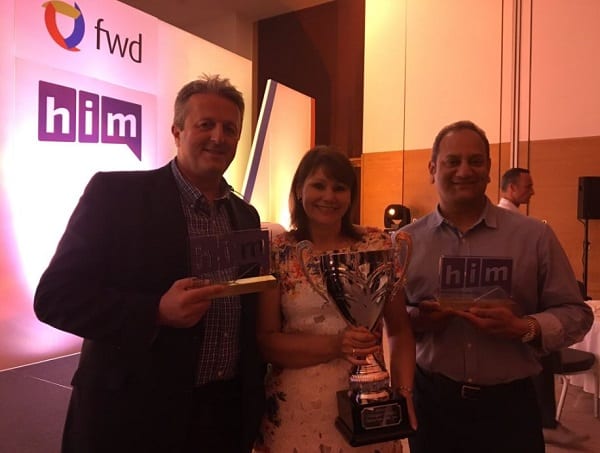 Bidfood scoops two awards at HIM! Wholesale Awards 2017