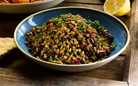 Freekeh with herbs & sumac - Bidfood