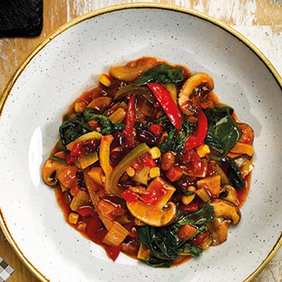 Bean and vegetable sweet and sour - Bidfood