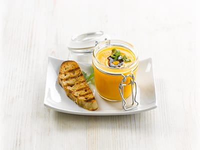 Ardo carrot and parsnip soup with ginger - Bidfood