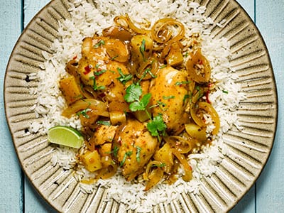 Malaysian chicken curry with potato - Bidfood
