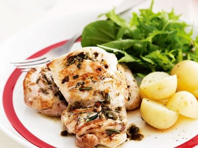 Farmstead chicken with rosemary and caper seasoning - Bidfood