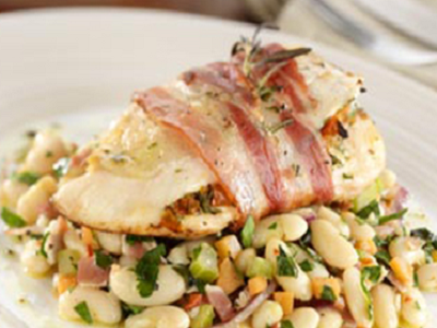 Chicken and cannellini bean salad - Bidfood