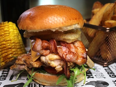 Farmstead chicken burger - Bidfood