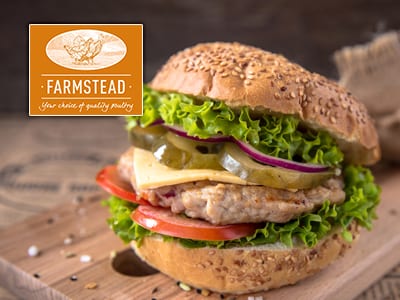 The perfect chicken burger recipe | Bidfood recipes