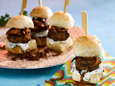 Lamb Mughlai Sliders