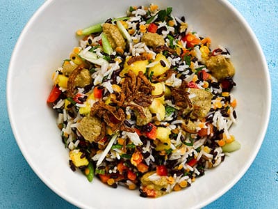Spiced Basmati Lentil & Mango Salad | Bidfood