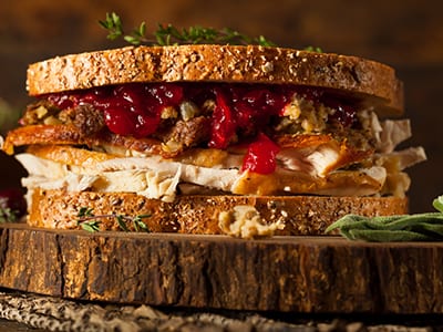 Heinz seriously good Christmas turkey sandwich - Bidfood