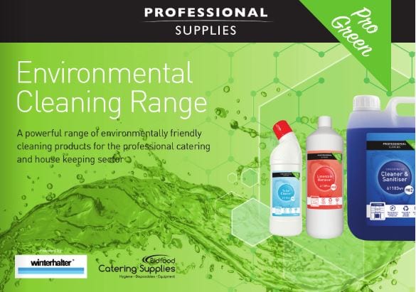 Bidfood launches environmentally friendly professional cleaning range