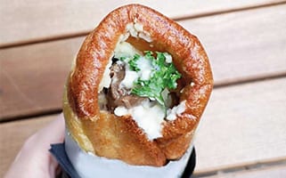 Roast Beef Yorkshire Pudding Wrap Recipe