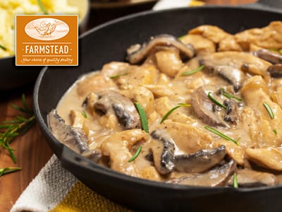 Farmstead chicken Stroganoff - Bidfood