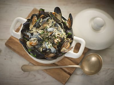 Lakeland Dairies Irish cider mussels - Bidfood