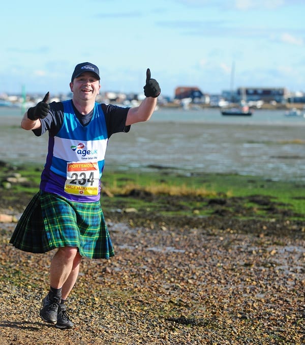 Local man raises over £1,600 for charity by running 12 marathons in 12 months