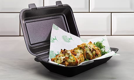 Baked potato with honey and mustard filling | Bidfood