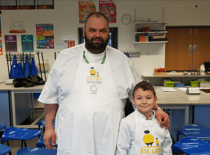 Bidfood supports launch of customer’s cookery book for children with cystic fibrosis