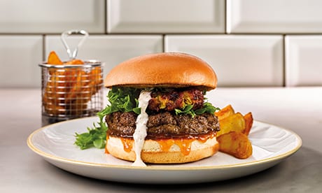 Lamb & Bhaji Mughlai Burger | Bidfood