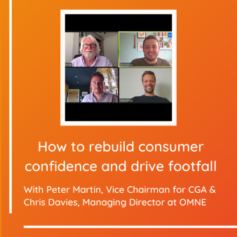 How to rebuild consumer confidence and drive footfall