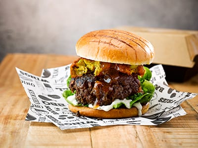 Lamb mughlai burger - Bidfood