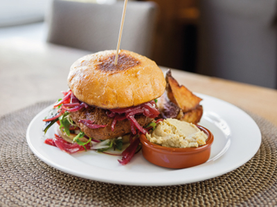 Spicy chickpea burger - Bidfood