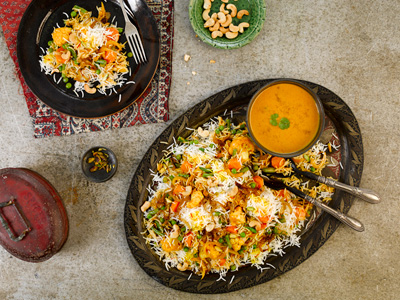 Tilda vegetable biryani - Bidfood