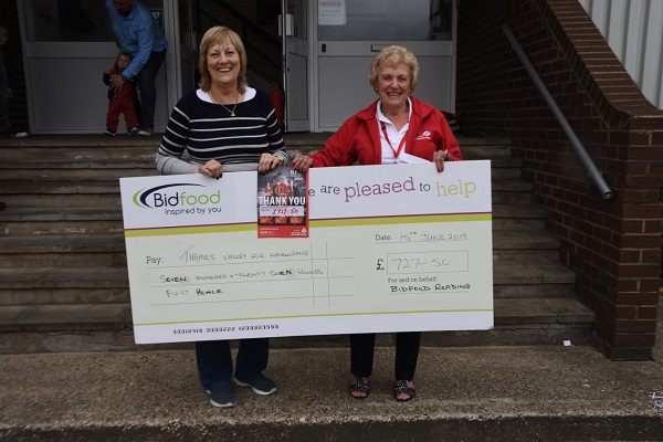 Local foodservice provider raises over £1300  for Thames Valley Air Ambulance