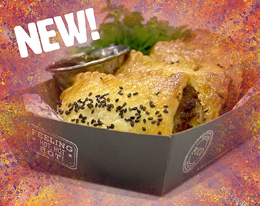 Pulled Hoisin Duck and Pork Sausage Roll Recipe | Bidfood