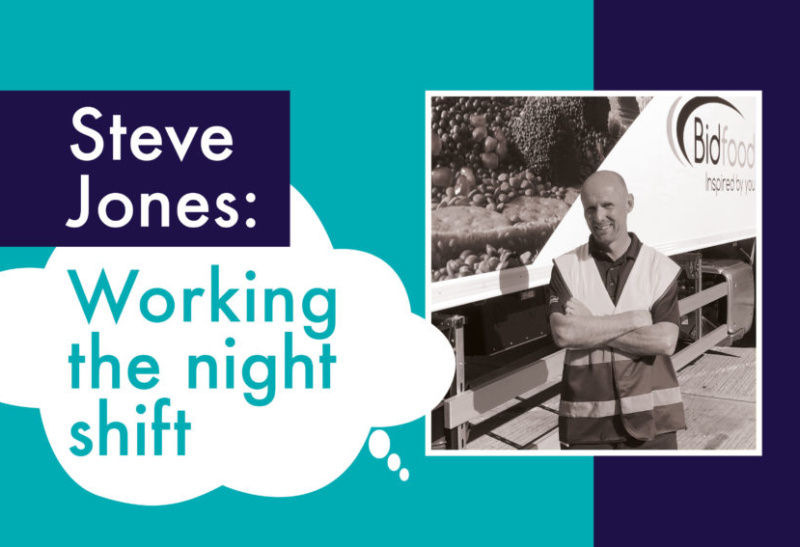 Walking the walk…. Steve Jones, General Manager at our Bicester depot works the nightshift for a week….