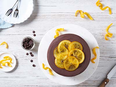 Chocolate orange cake - Bidfood