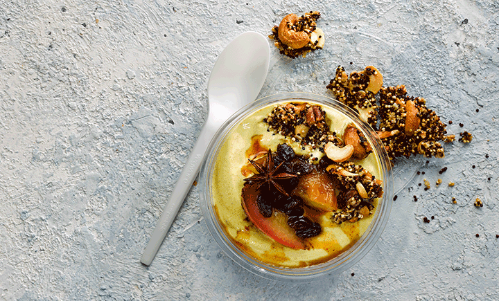 Spiced golden yoghurt