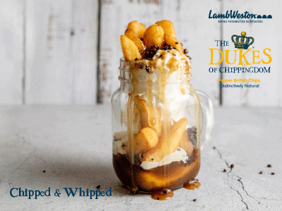 Lamb Weston the Dukes chipped & whipped chip sundae - Bidfood