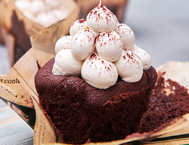 Lakeland Dairies chocolate muffin with Irish stout - Bidfood