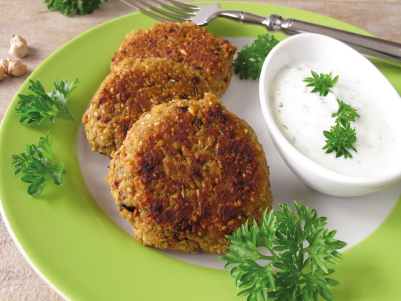 Spicy falafel fritters - Bidfood