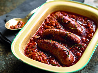 Italian sausages with lentils - Bidfood