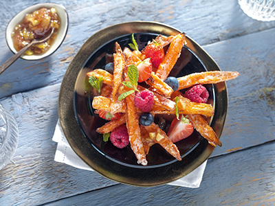 Sweet potato crispy fries crumble - Bidfood