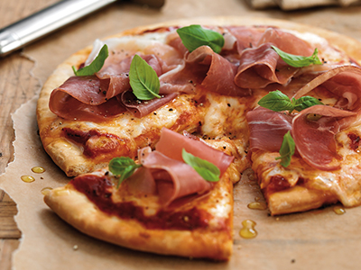 Napolina prosciutto and mozzarella pizza - Bidfood