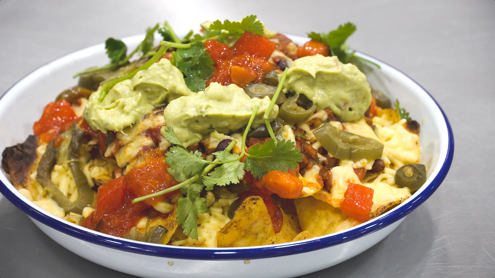 Vegan chilli nachos Bidfood
