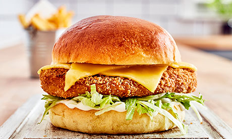 Quorn vegan buttermilk burger in a toasted brioche bun with chipotle mayo - Bidfood