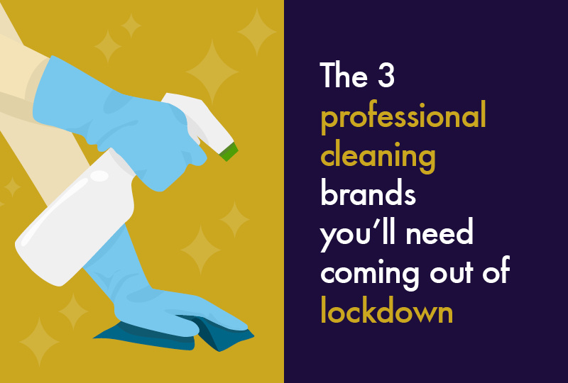 The 3 professional cleaning brands you’ll need coming out of lockdown
