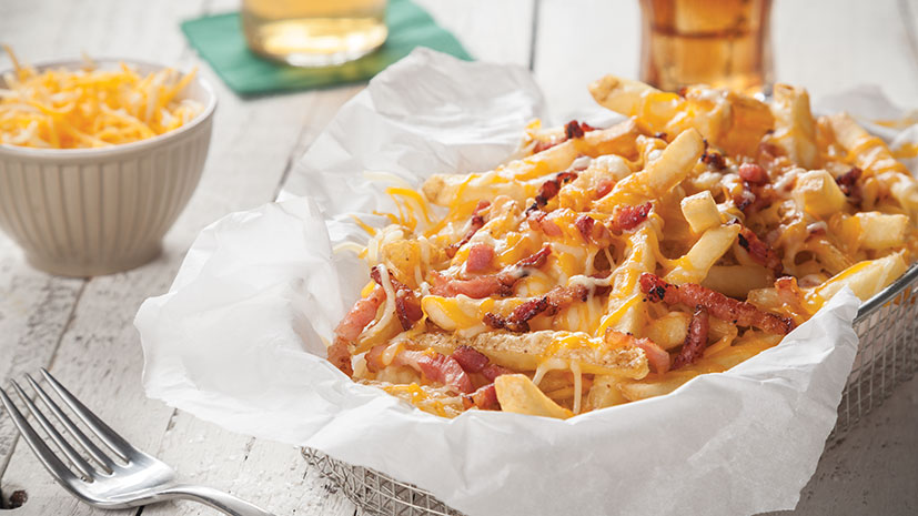 Lamb Weston cheddar and bacon dipping fries - Bidfood