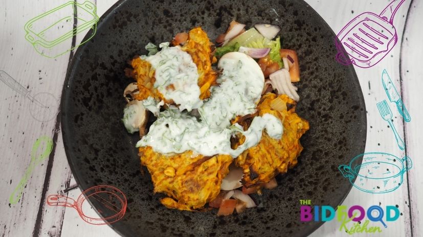 Baked Superfood Mixed Vegetable Bhajis | Bidfood