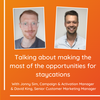 Talking about making the most of the opportunities for staycations
