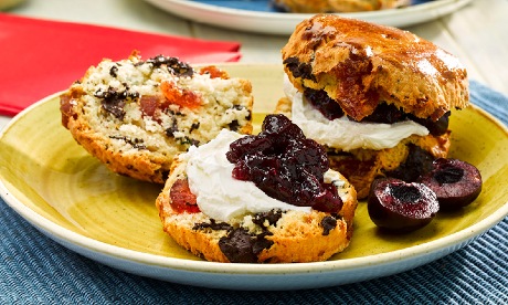 Chocolate Cherry Scones Recipe | Bidfood