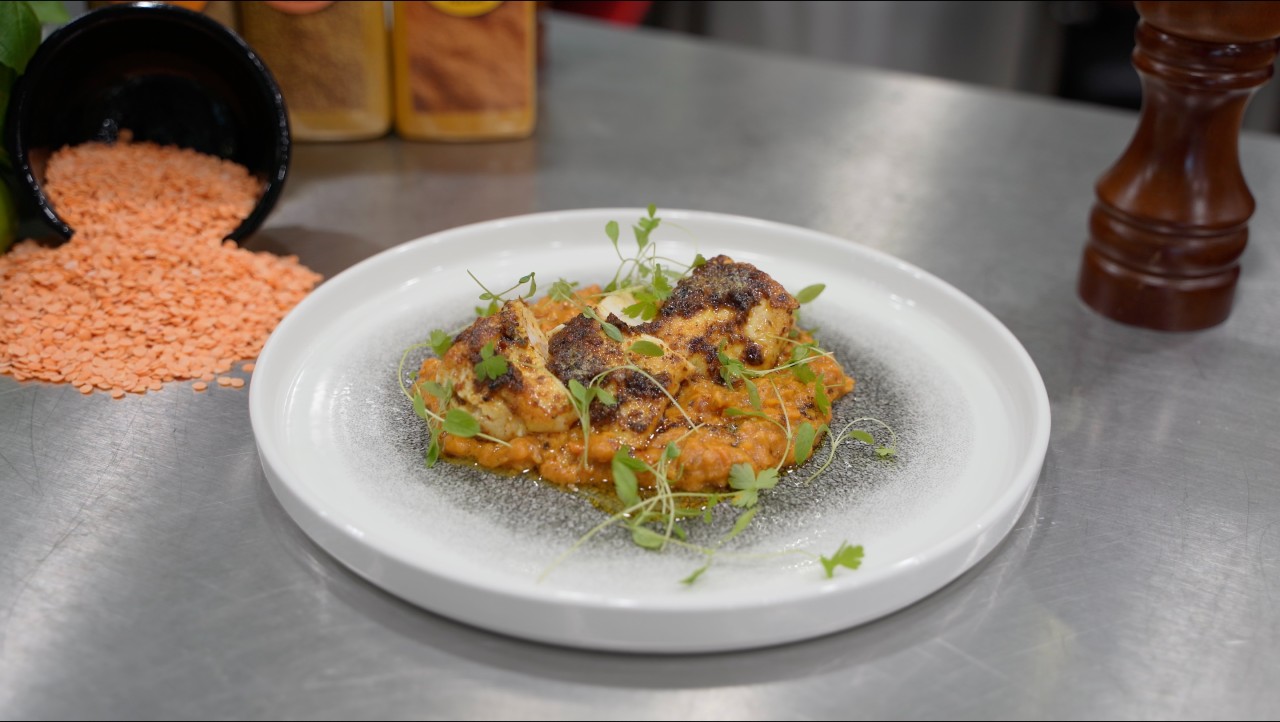 Pan Roasted Monkfish Bidfood Recipes