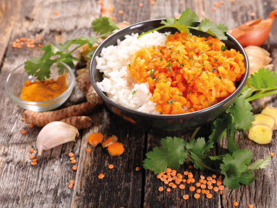 Simple Vegan Red Lentil Chilli | Bidfood