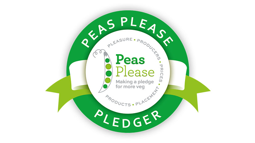 Our Peas Please pledge